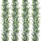 DearHouse 4 Pack Faux Eucalyptus Garland Plant, Artificial Vines Hanging Eucalyptus Leaves Greenery Garland for Wedding Backdrop Arch Wall Decor, 6 Feet/pcs UV Protected Indoor Outdoor